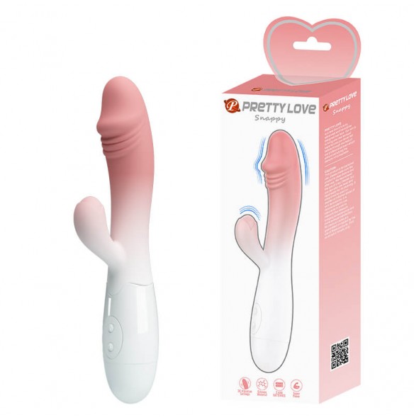 PRETTY LOVE - Snappy Wand Vibrator (Battery - Red Rose) PRETTY LOVE - Snappy Wand Vibrator (Battery - Red Rose)
